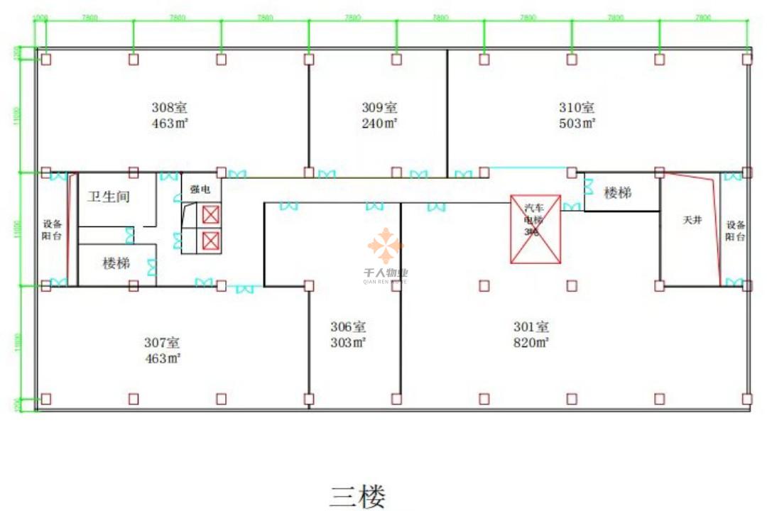 浦東 天脈·辰金科技園 1500平米 簡(jiǎn)裝